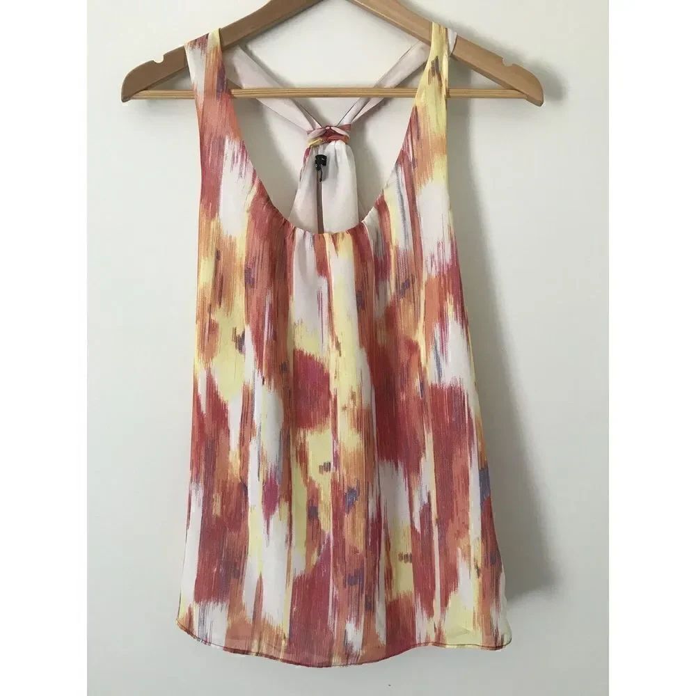 Gap Womens Multi Color Sleeveless Top Blouse Size Small